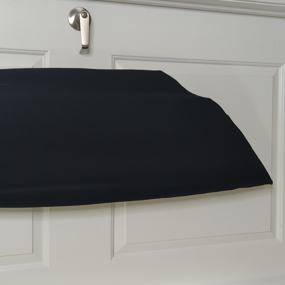 Arianna by Rachel Kaye 80s Tarzan One Shoulder Velvet Sheath Diagonal Hem Gown 4 - Picture 3 of 8